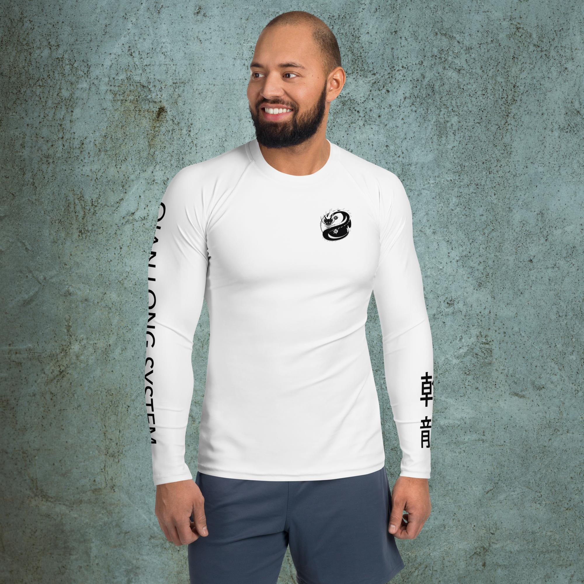 Men's Rash Guard - Weiss