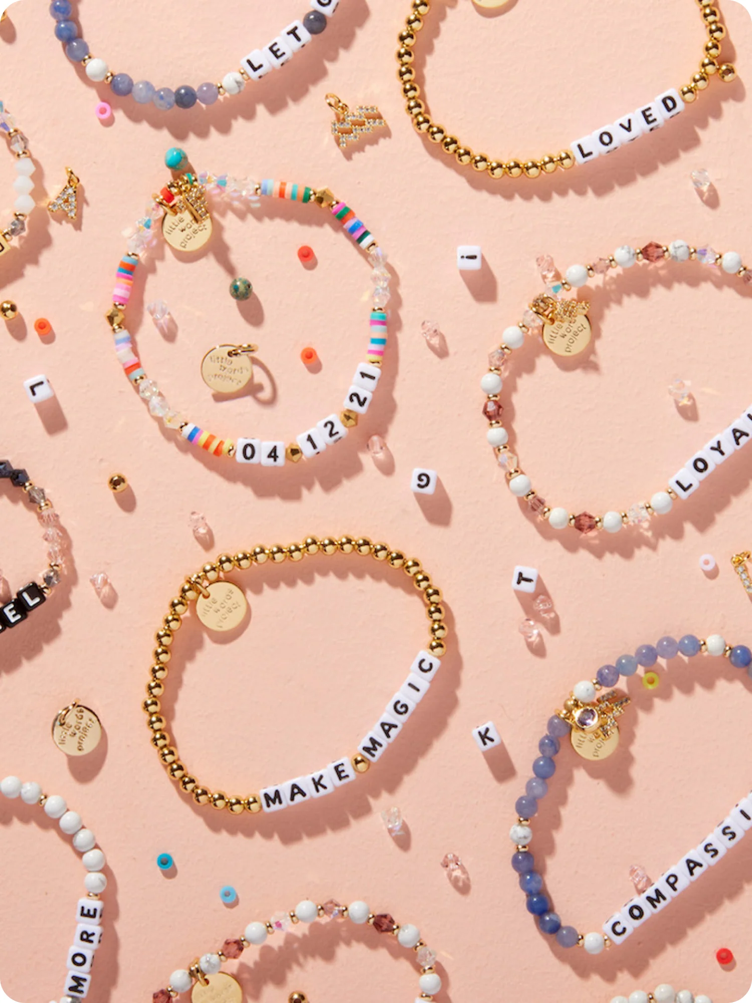 Bracelets from Little Words Project