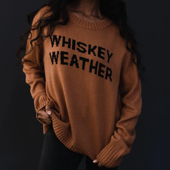 Whiskey Weather Sweater from Sercy