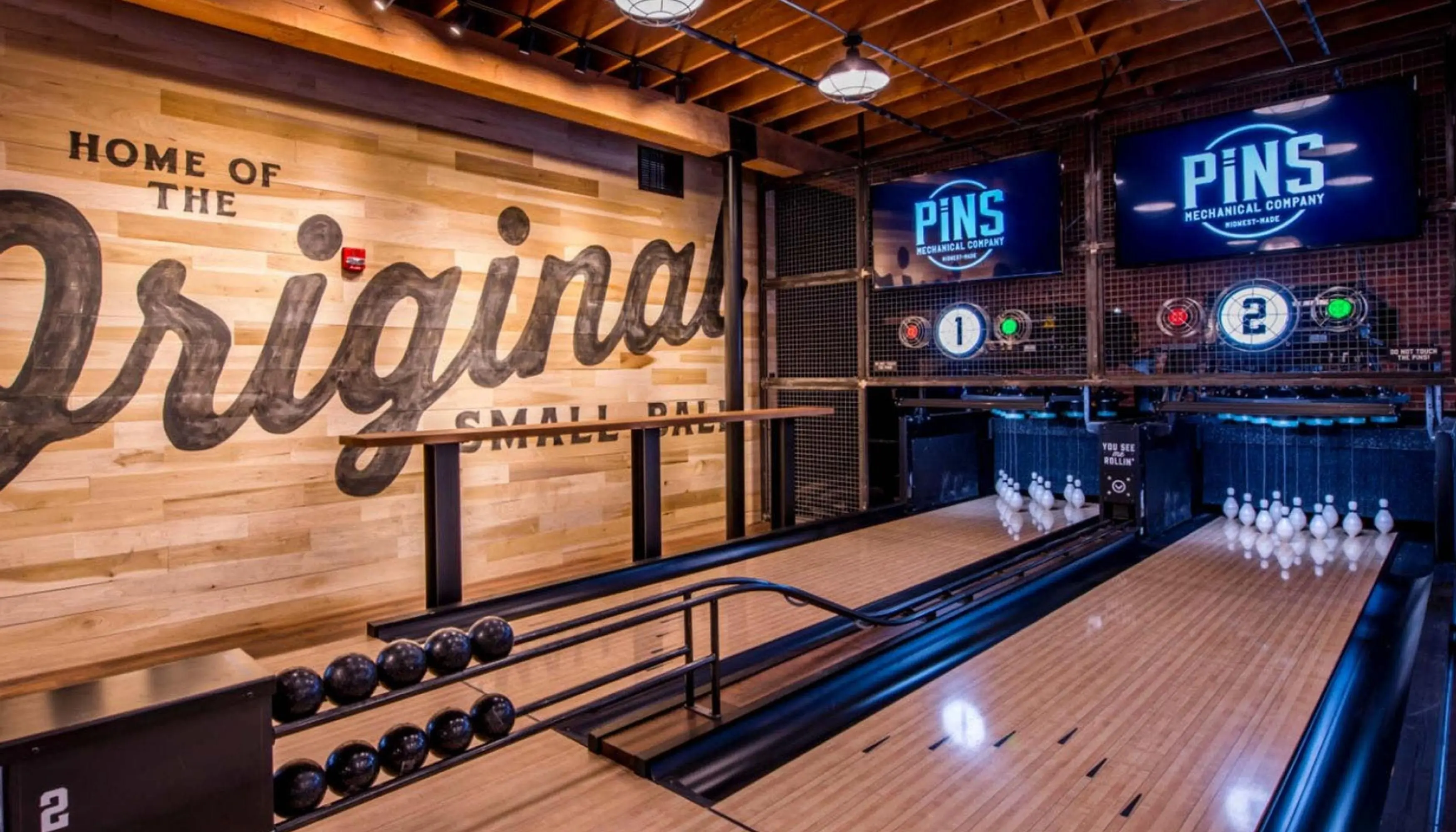 Duckpin bowling from Pins Mechanical