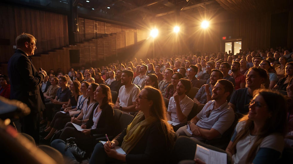 Descubra Eventos Transformadores em Florecer Luz