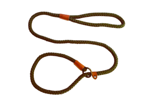 Thumbnail: Soft Woven Dog Leash with Adjustable Stopper