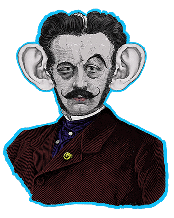 LUDO FROST IS ALL EARS