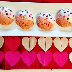 Happy Valentine's Day everyone! Valentine's Day Strawberry Cookies - these soft and moist cookies a