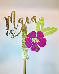 Tropical Cake Topper
