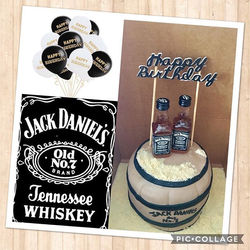 Jack Daniels Theme Cake