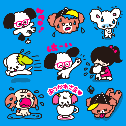 LINEスタンプ発売中
