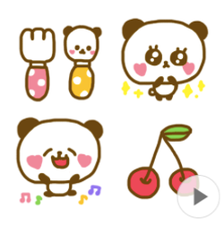 ラブパンダだよ〜♡