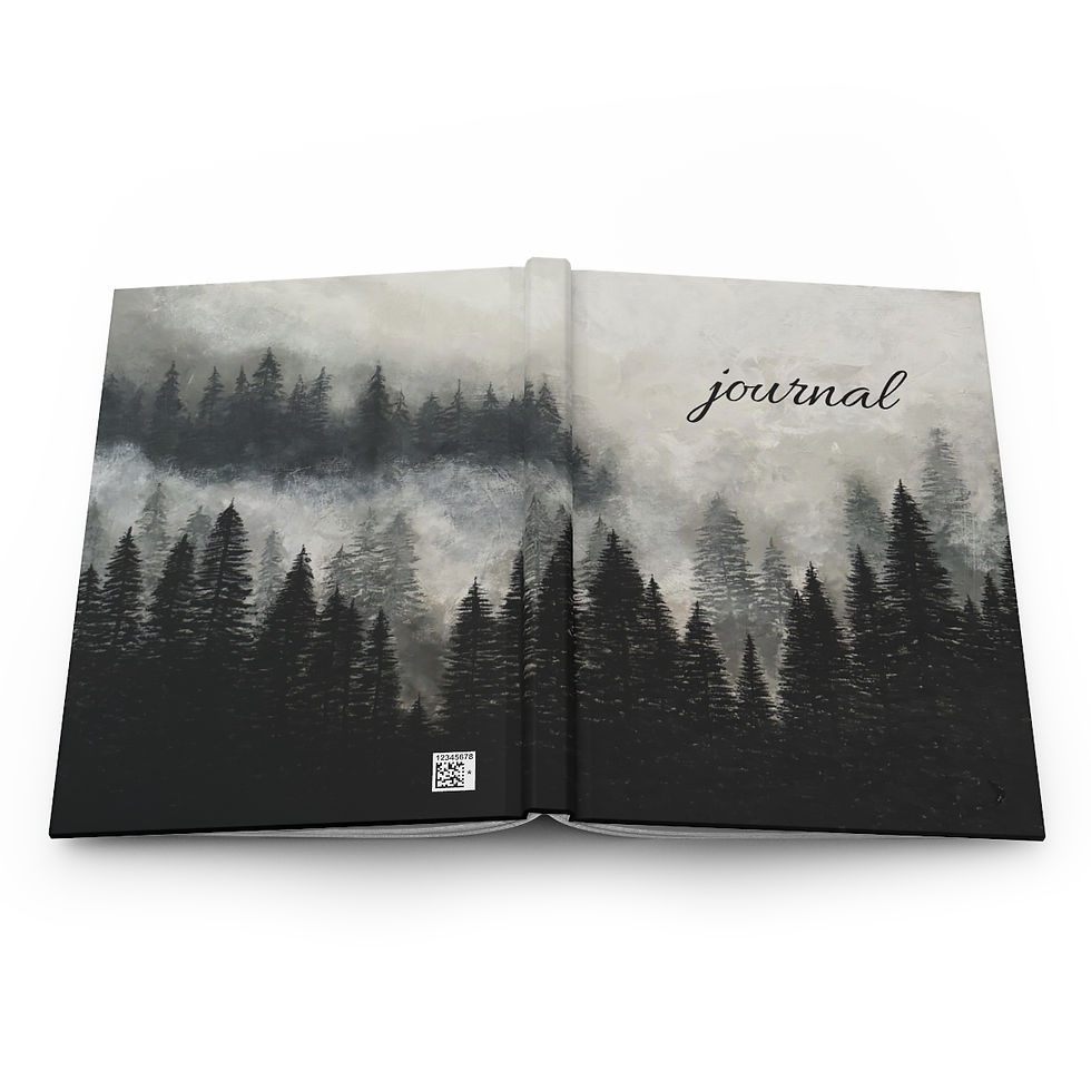 Thumbnail: Mystic Mountain Hardcover Journal Matte