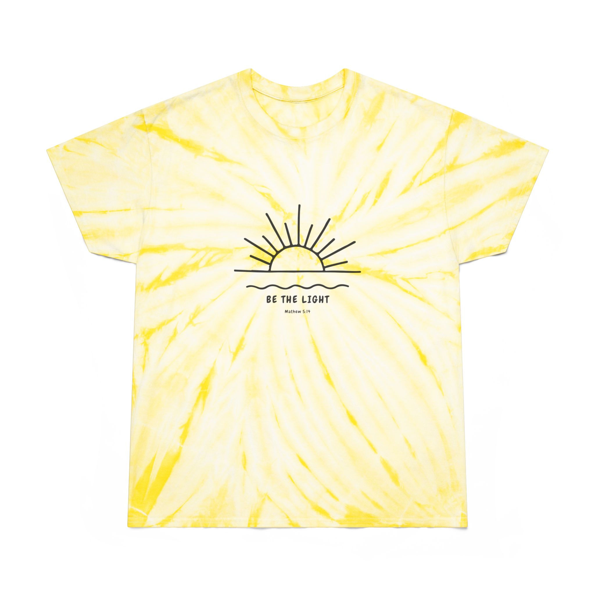 Tie-Dye Cyclone Tee - Be The Light