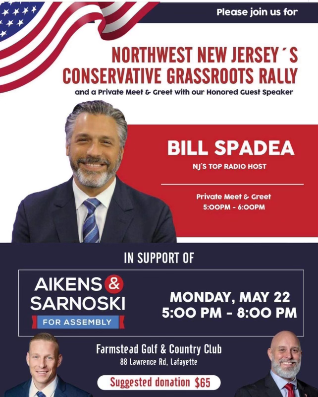 Conservative Grassroots Rally in Northwest New Jersey