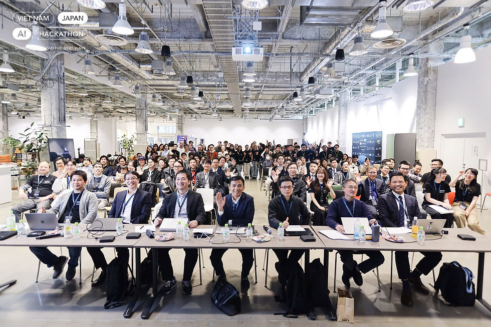 写真:Vietnam Japan AI Hackathon 2025の開催風景
