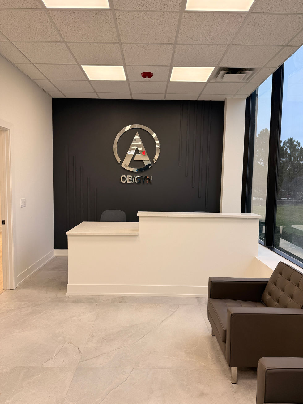 Reception Wall After