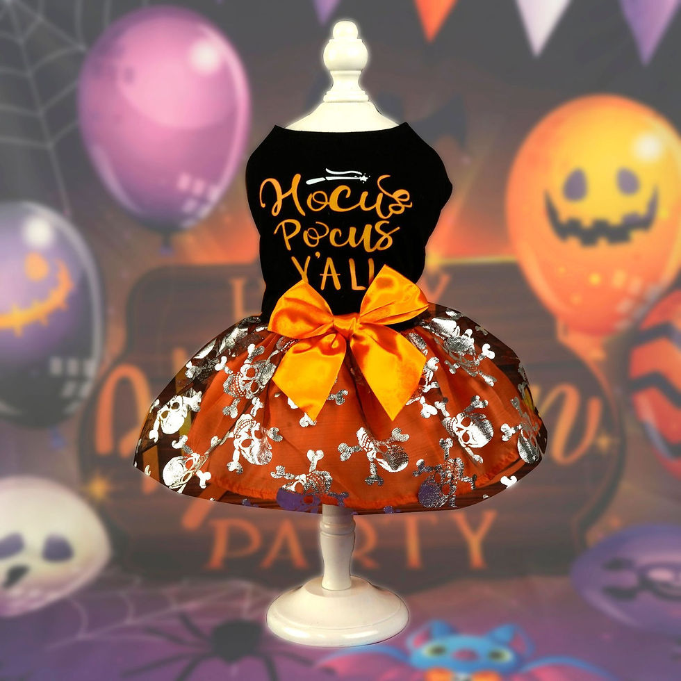Thumbnail: Halloween Themed Pet Dress
