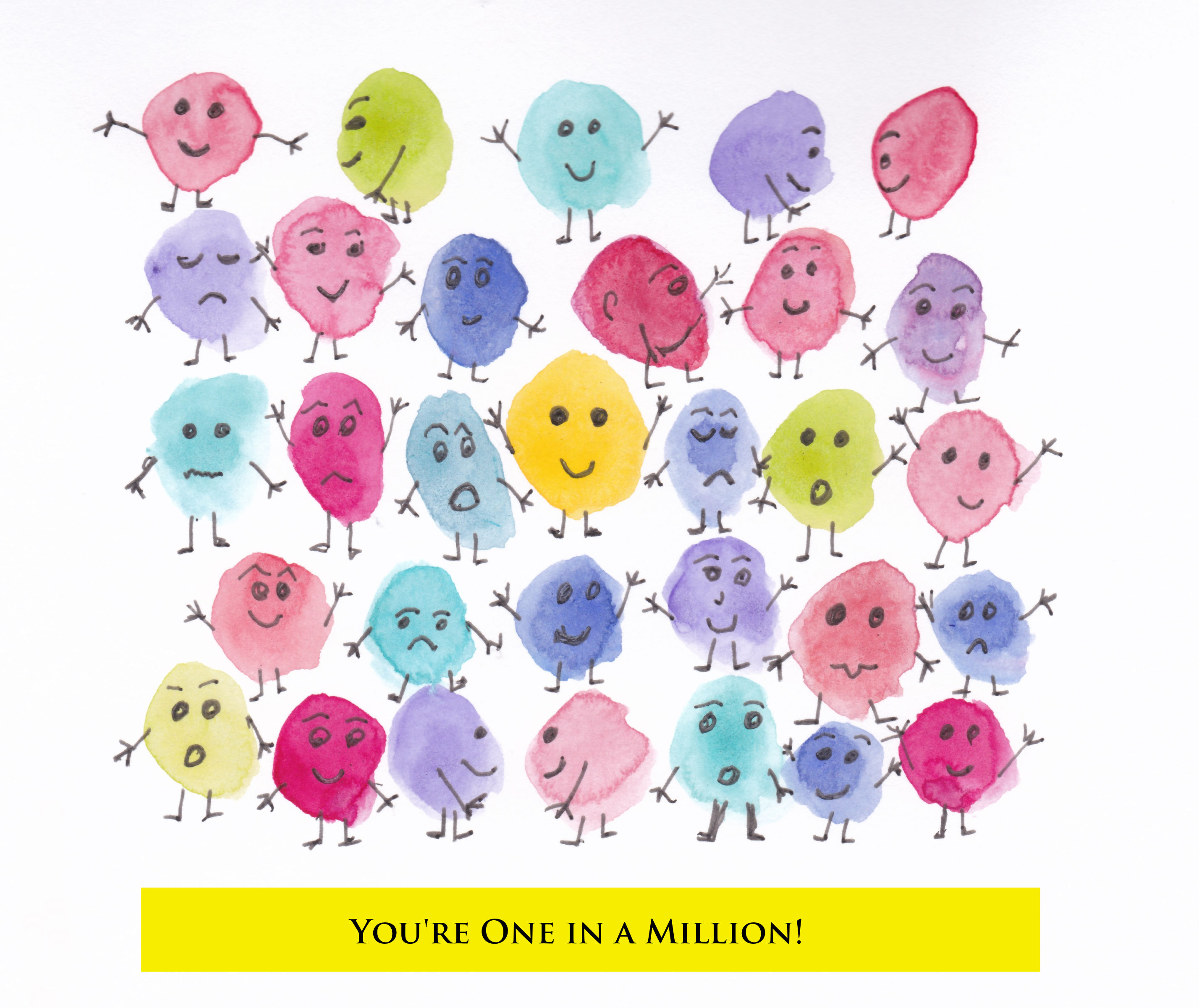 Greeting Card - You're One in a Million