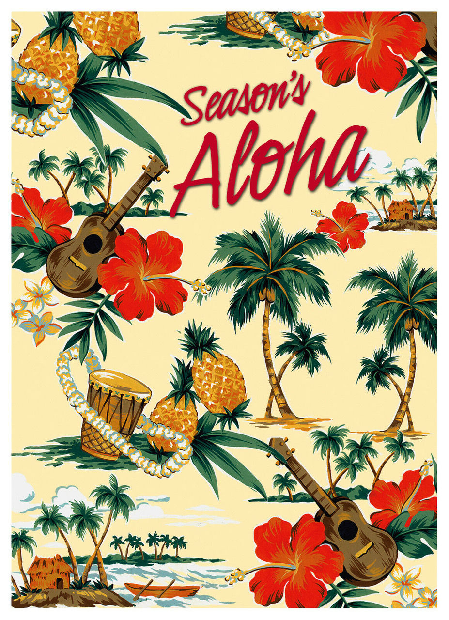 Thumbnail: Season's Aloha Merry Christmas Hawaiian Style