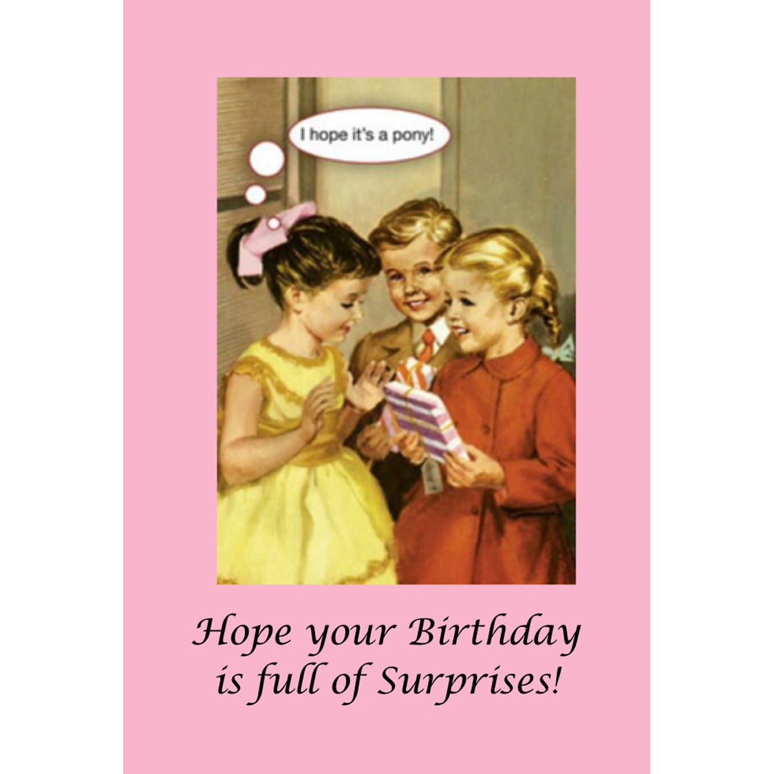 Birthday Card - Birthday Surprise