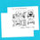 Thumbnail: Father's Day Greeting Card - Model-T Diagram