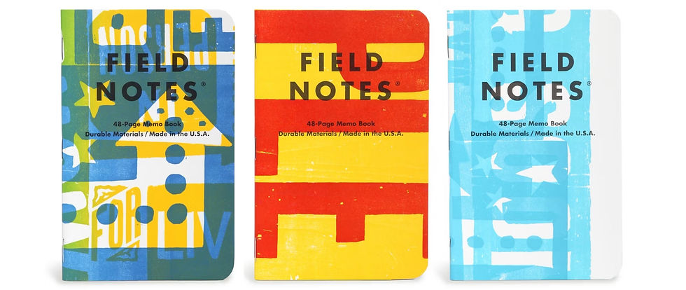 Thumbnail: Hatch Field Notes Pocket Memo Notebooks 3-pack