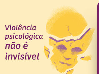 Mulher buscando apoio contra violência psicológica