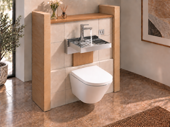 Combiné W.C. et Lavabo pliable---Pose en saillie.png