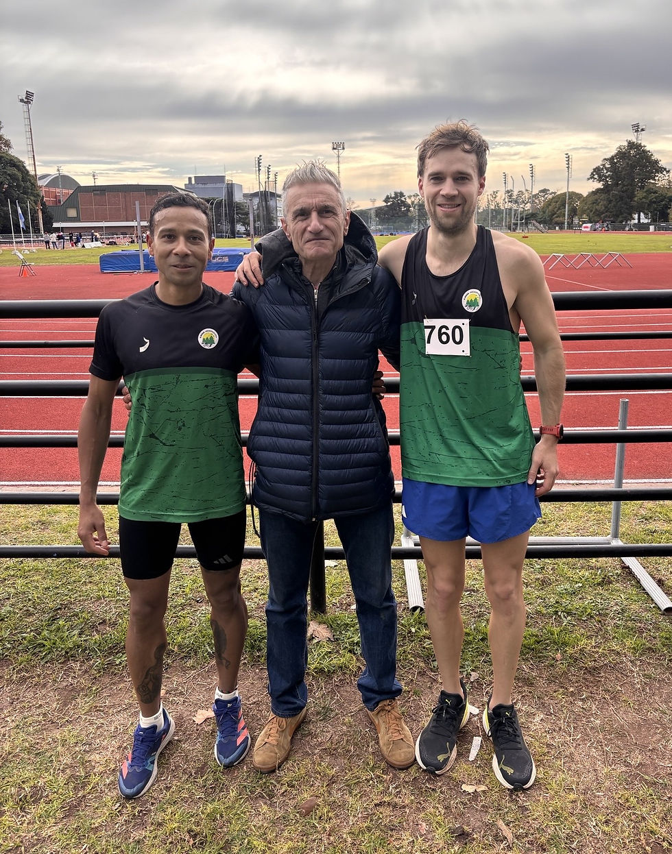CAMPEONATO METROPOLITANO DE MAYORES: PODIOS PARA CÓRDOBA M. BELÉN (Plata) y PANIAGUA STEPHANIE (Bronce) EN LOS 5000m