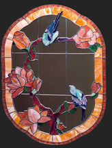 Magnolia Bird Mirror
