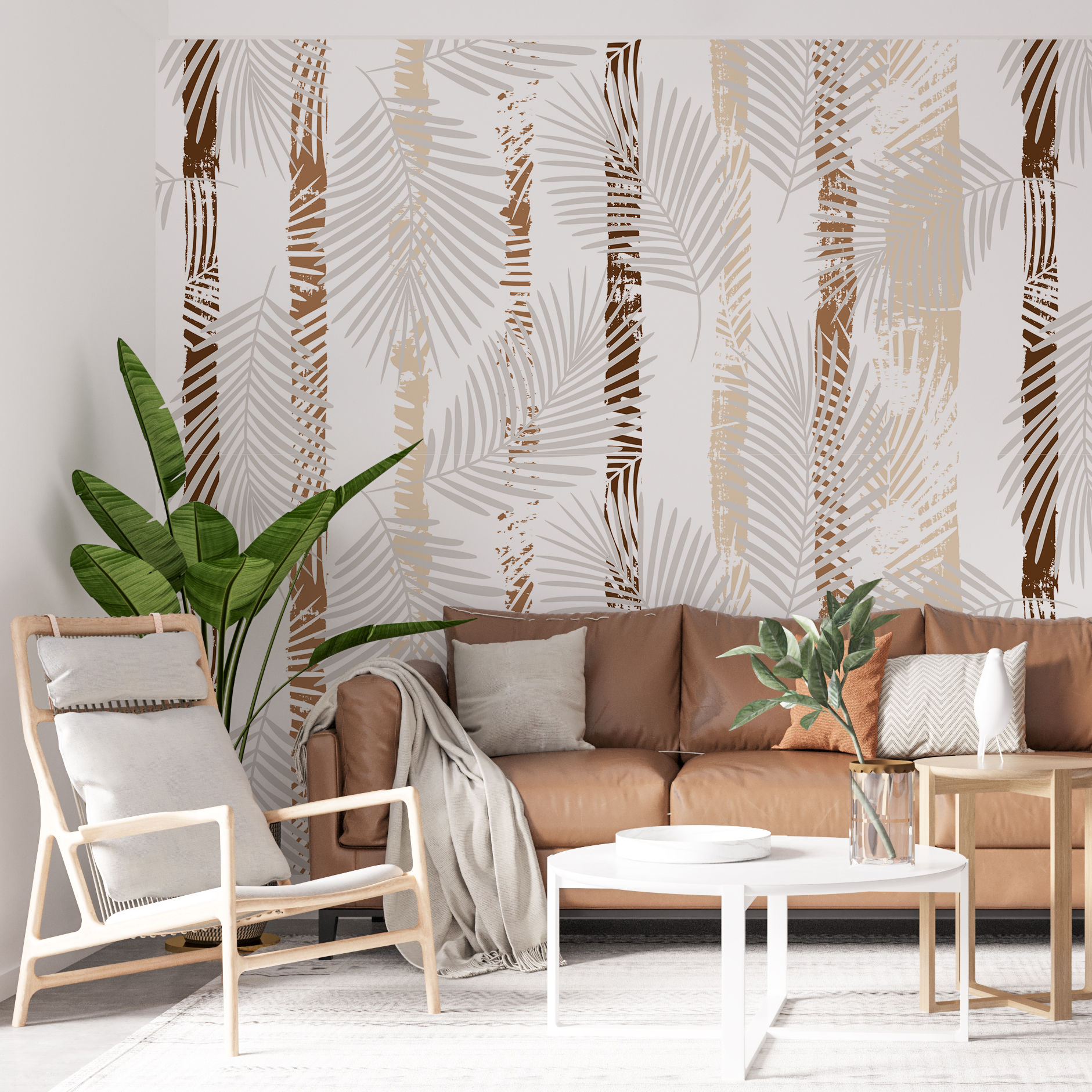 Terracota Palm Leaves