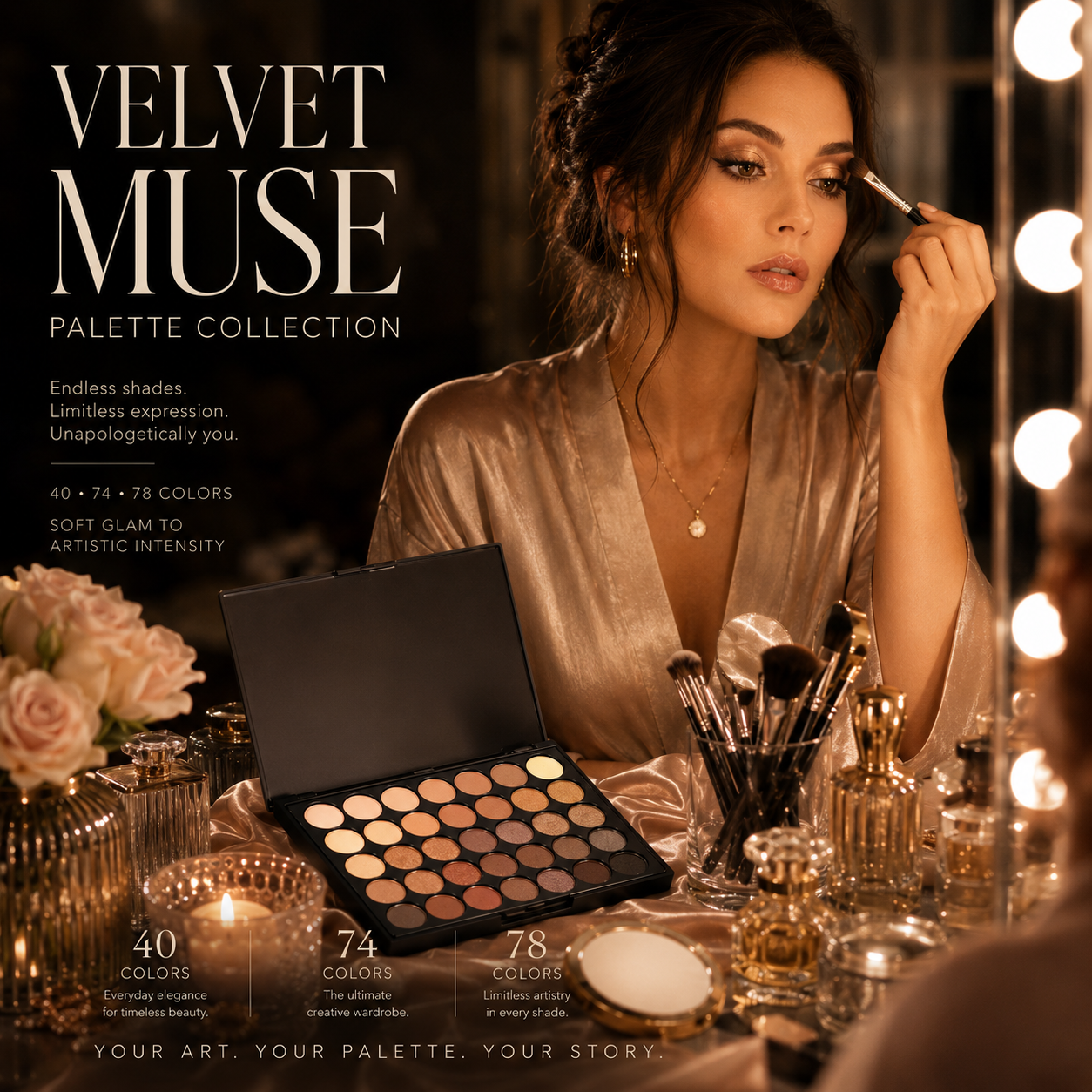 Velvet Muse Eyeshadow Palette Collection