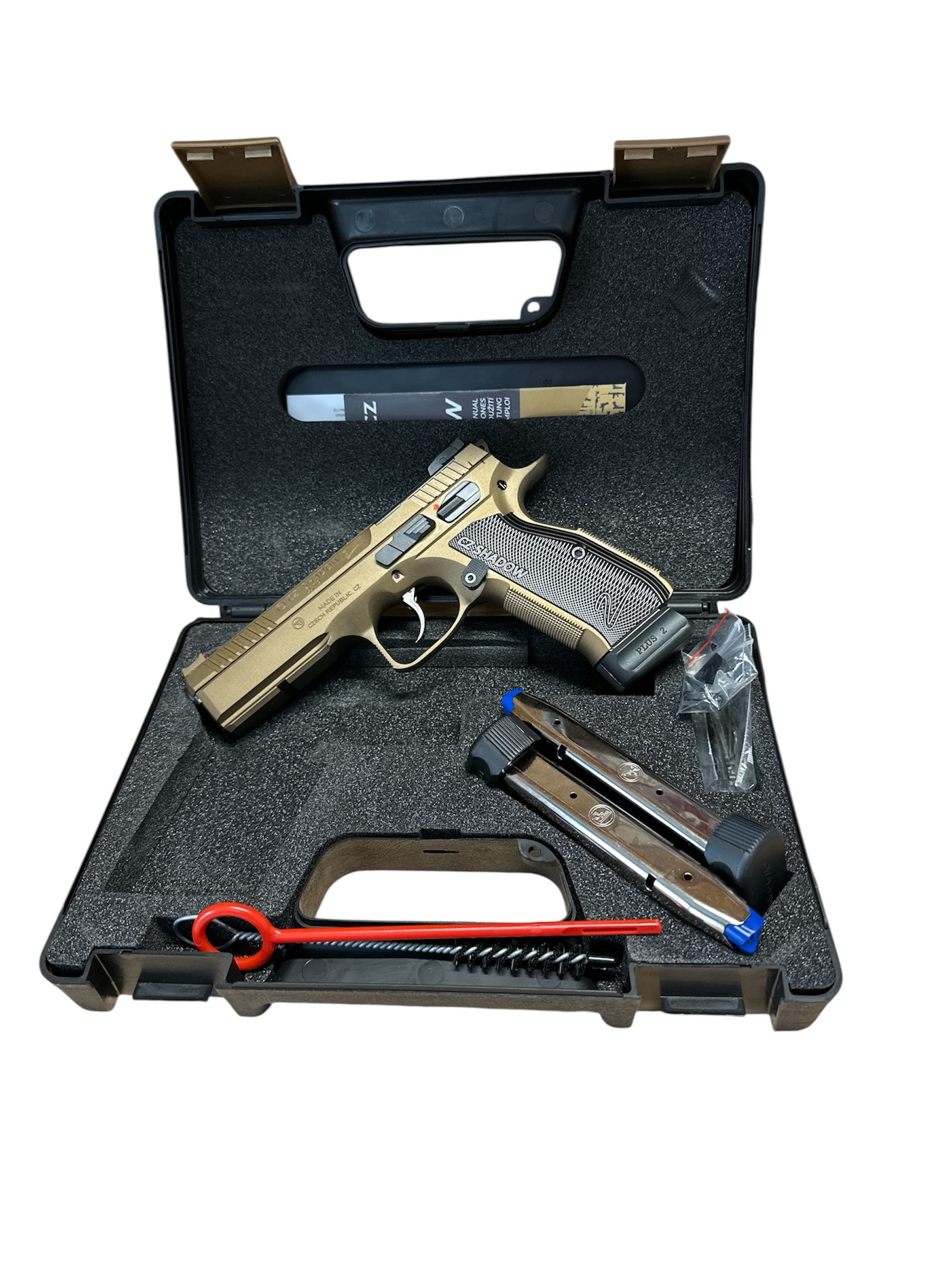 CZ - Pistolet CZ Shadow 2 Optique Ready Cal 9x19 Cerakote Burnt Bronze - 785556