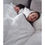 Thumbnail: HUSH CLASSIC QUEEN 25 LBS WEIGHTED BLANKET WHITE