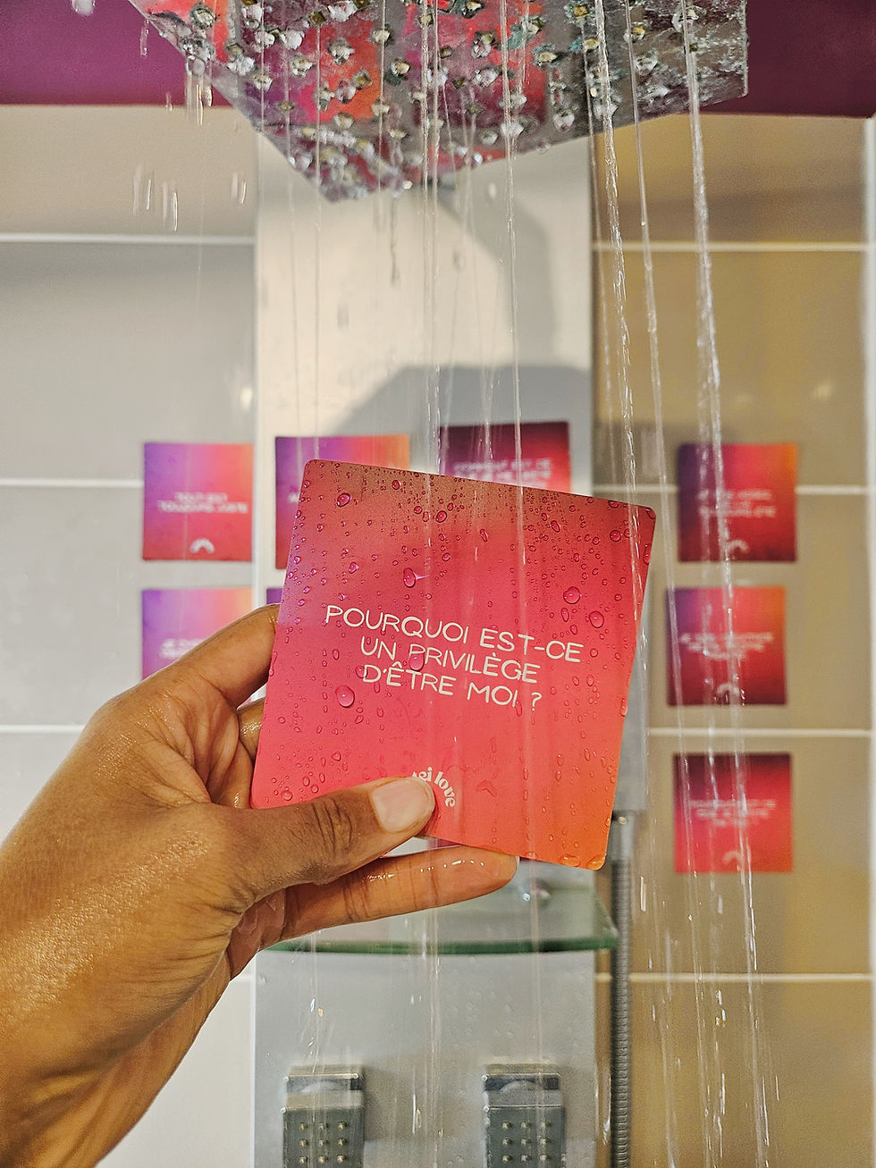 Miniature : Cartes d'affirmations waterproof recto/verso pour ton Enfant Intérieur