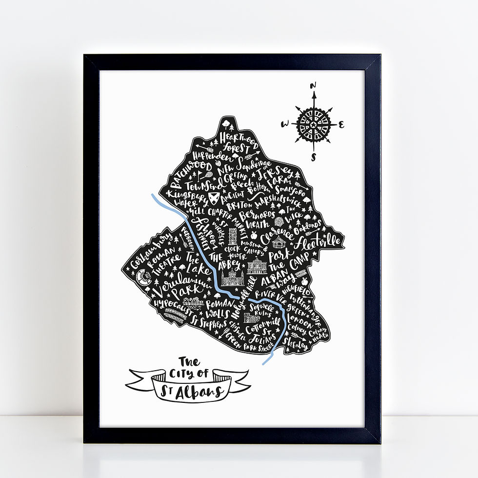 Thumbnail: ST ALBANS MAP