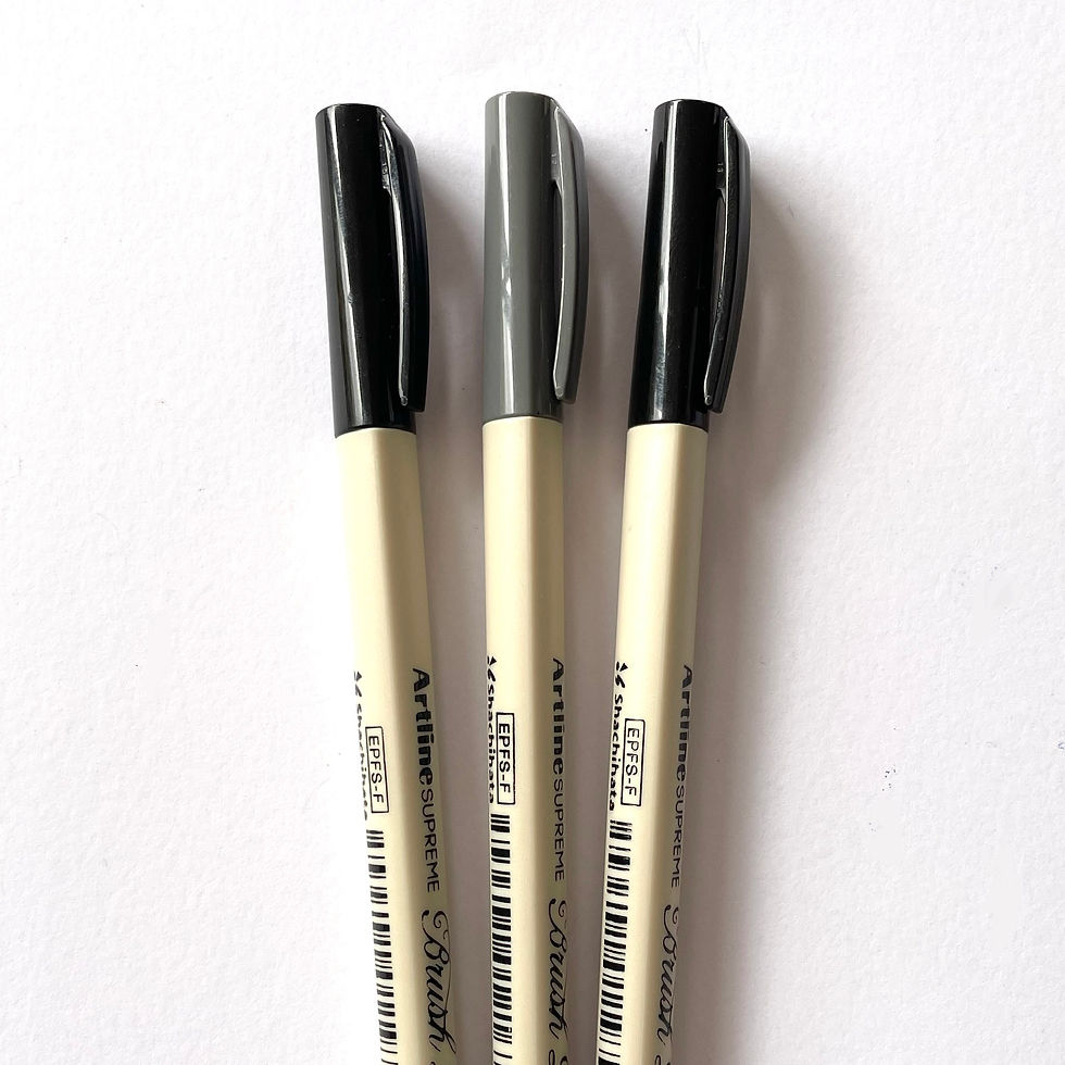 Thumbnail: Artline Supreme Brush Pen Packs of 3
