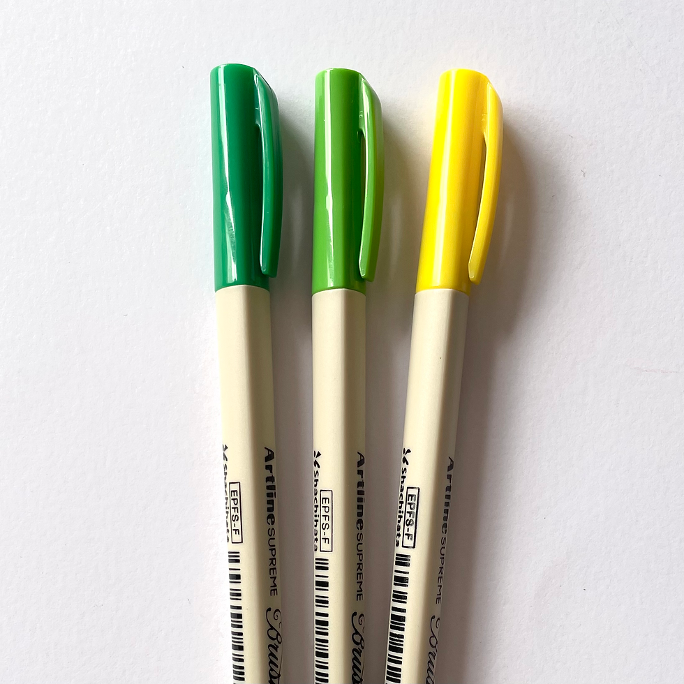Thumbnail: Artline Supreme Brush Pen Packs of 3
