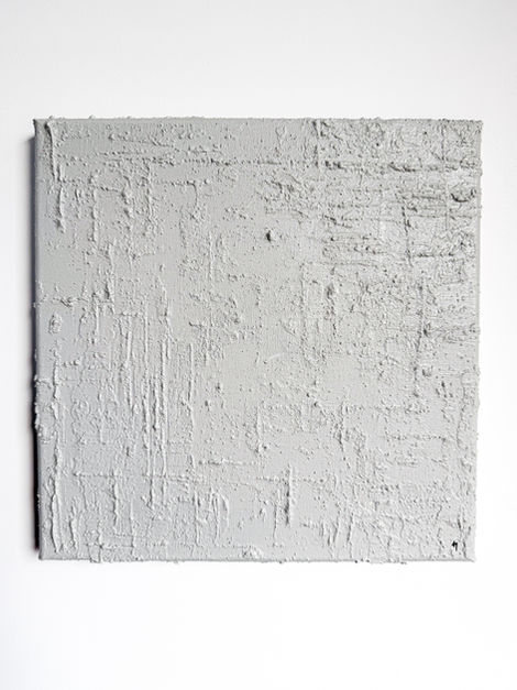 Abstract painting BASALT WHITE 07|25 Agata Tołkacz, Galeria Sztuki Wolimierz