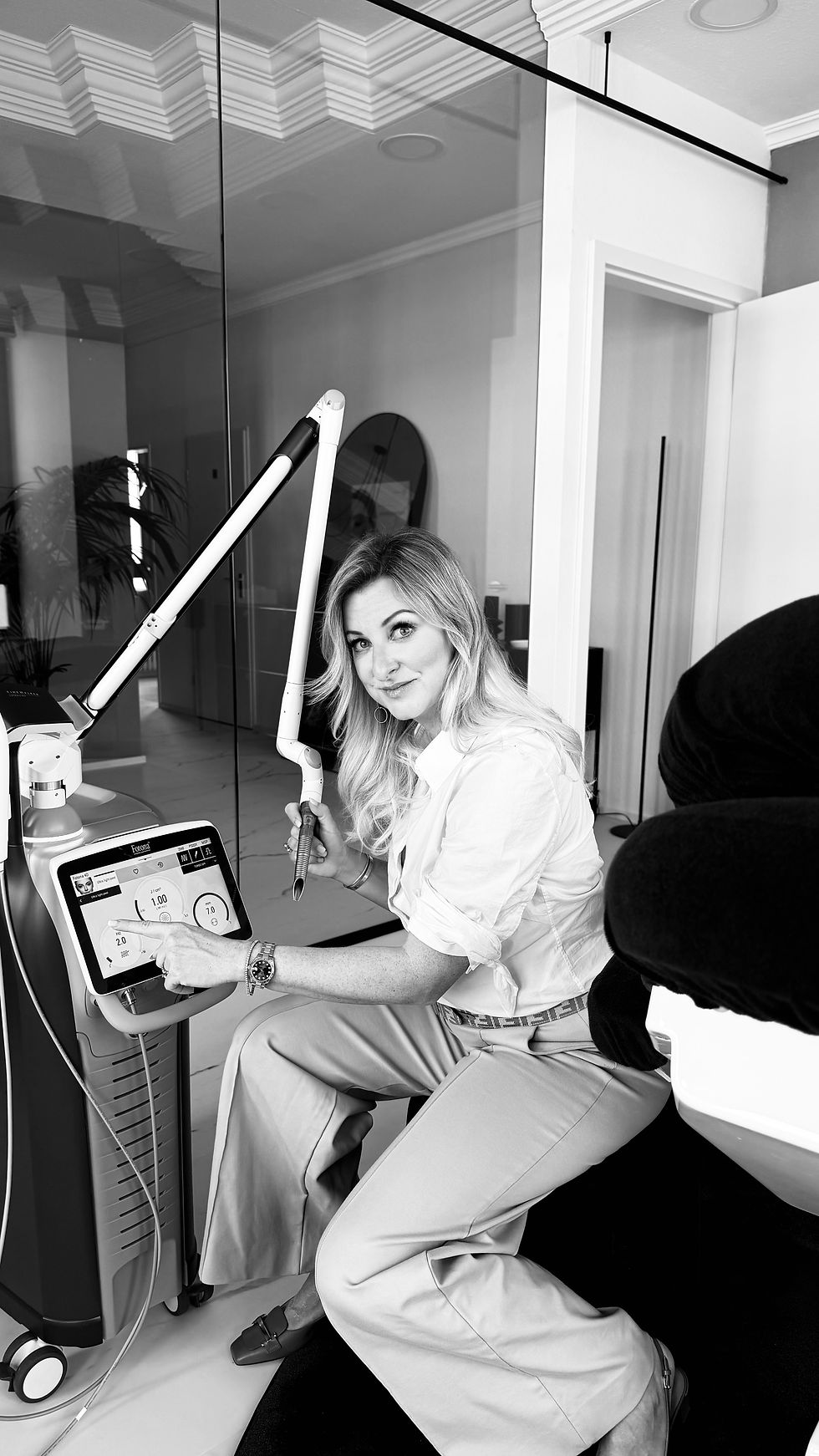Lasertherapie von der Expertin