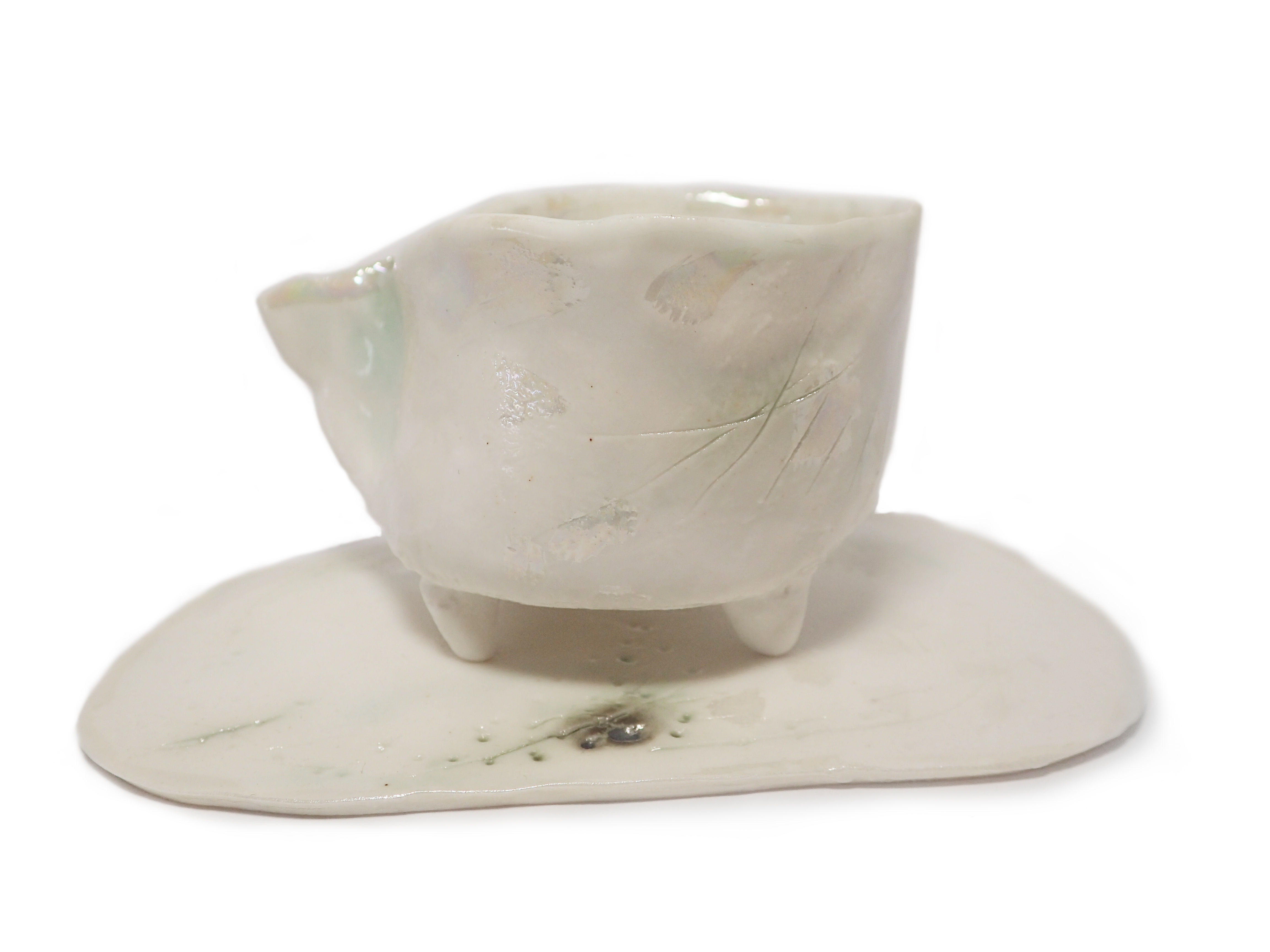 Huldufólk teacup and saucer