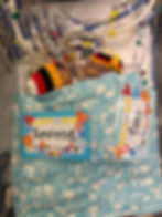 Tom and Sawong preparing to go into emergency surgery at Sydney’s Children Hospital in Australia on Sunday.