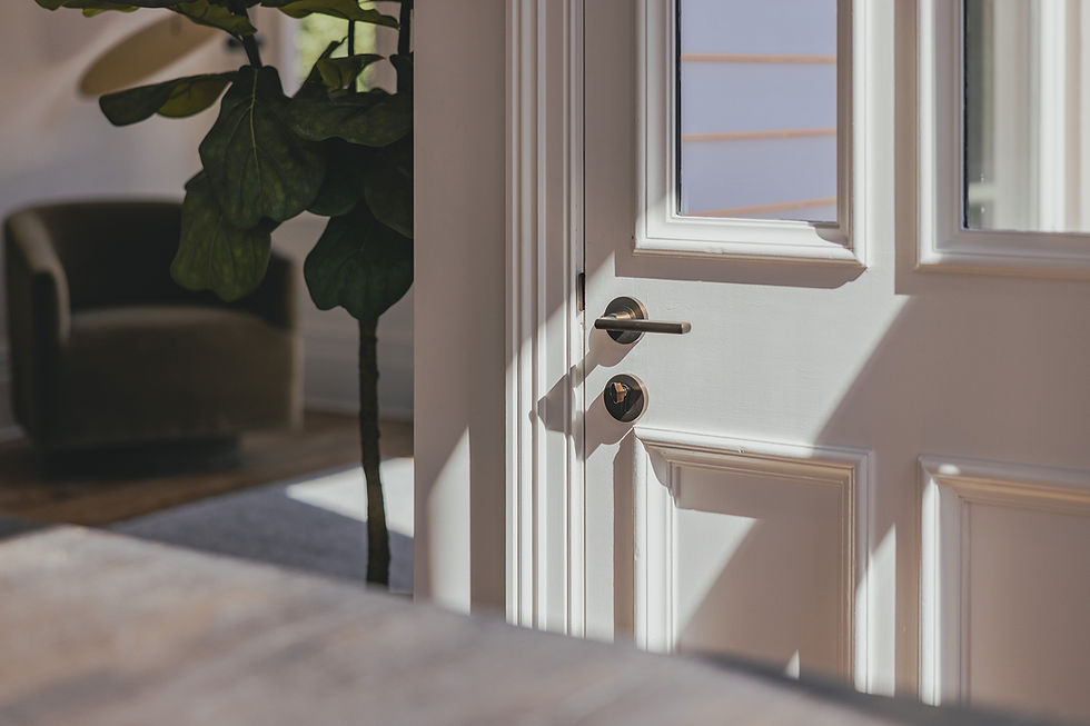 Villa & Co timber work detail
