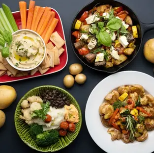 Various potato dishes