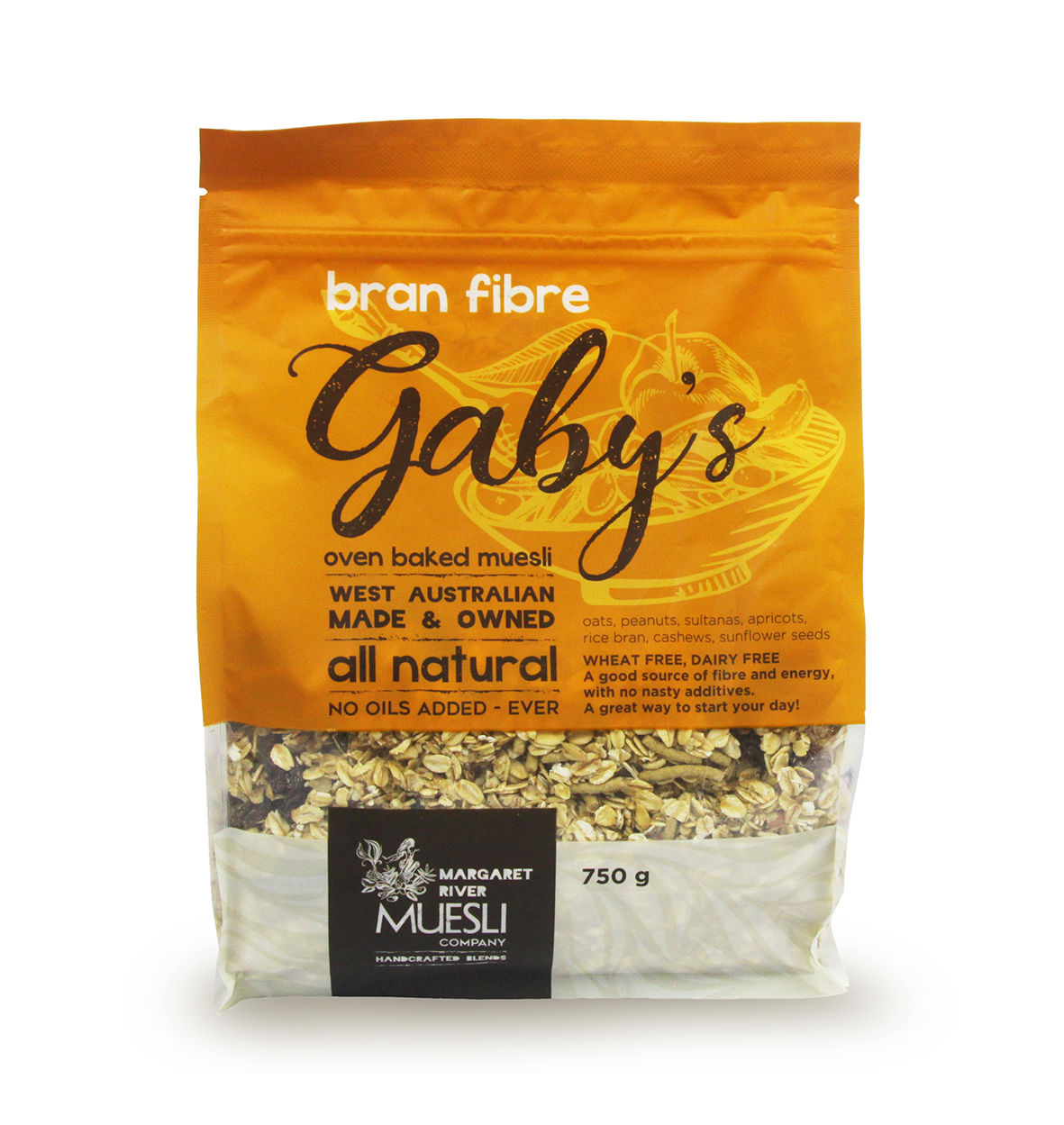 Gaby's Muesli - Bran Fibre