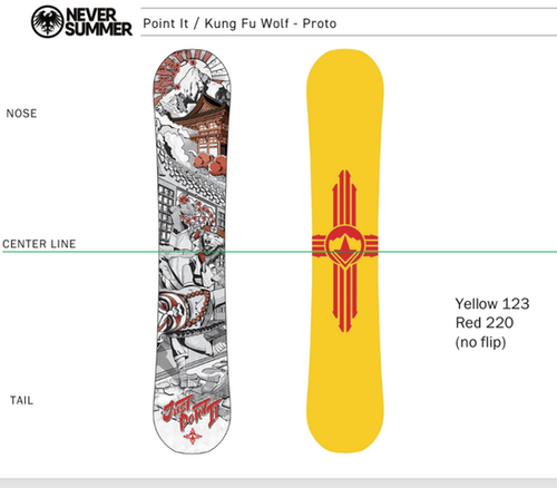 JPI Kung Fu Wolf 157 Proto HD Snowboard | pointit