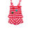 Thumbnail: Agatha Ruiz de la Prada Pink Check Shorts Set with Flower Detail
