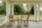 wrap around porch with seating