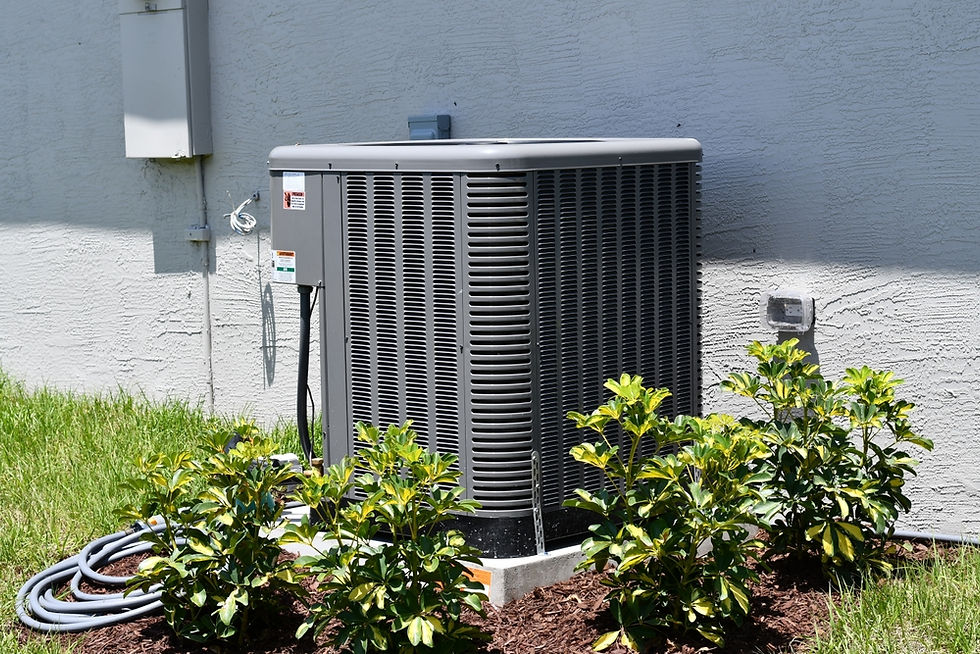 outside HVAC system
