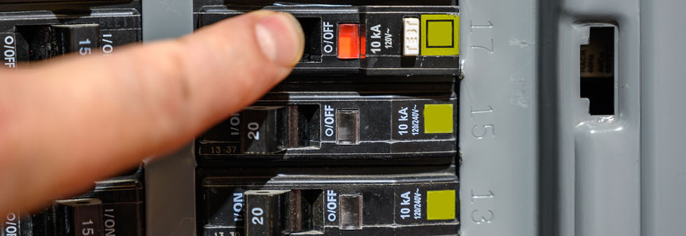 Inspecting electrical panel