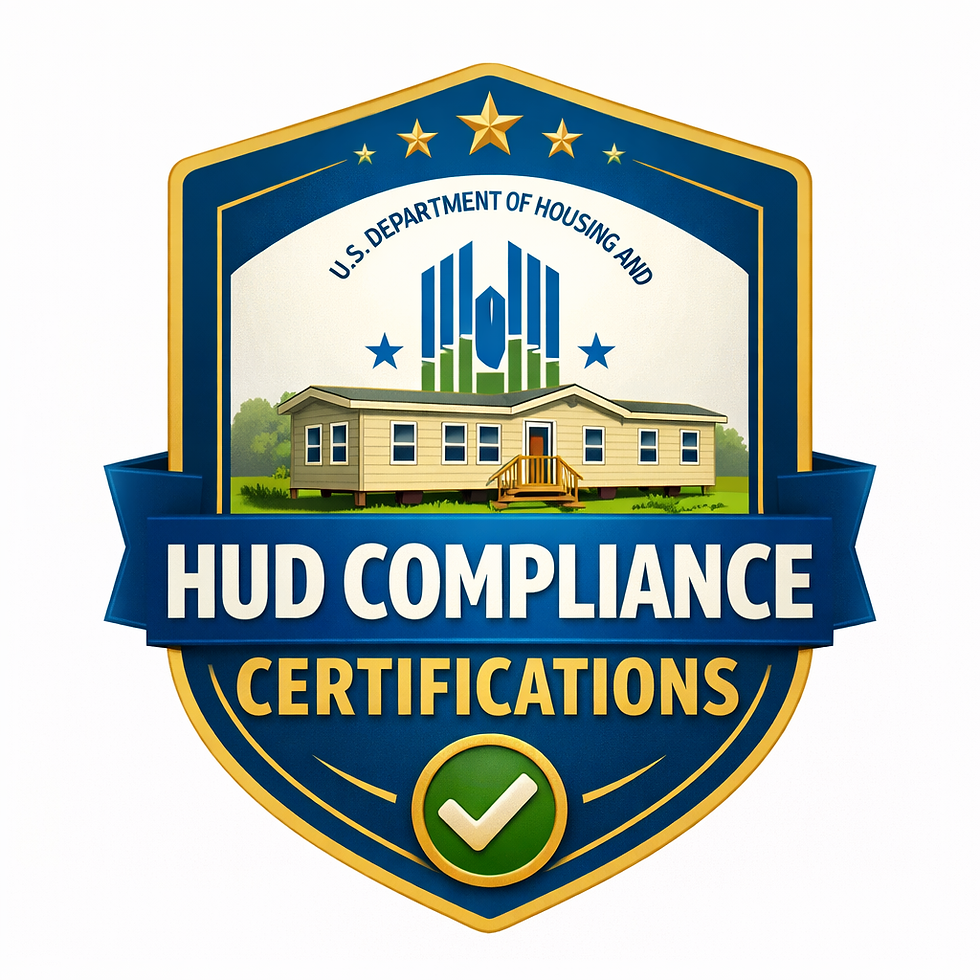 HUD Compliance Certification