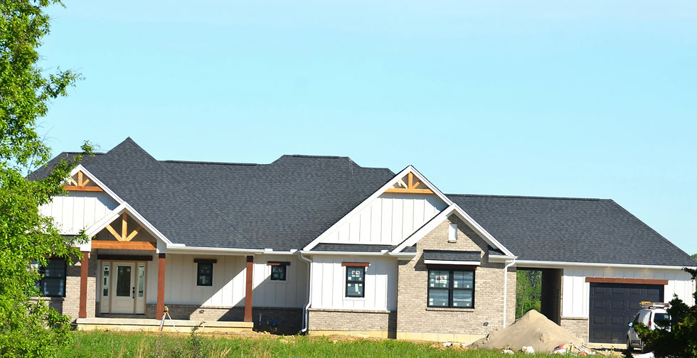 New Construction home by Roger Starnes Sr