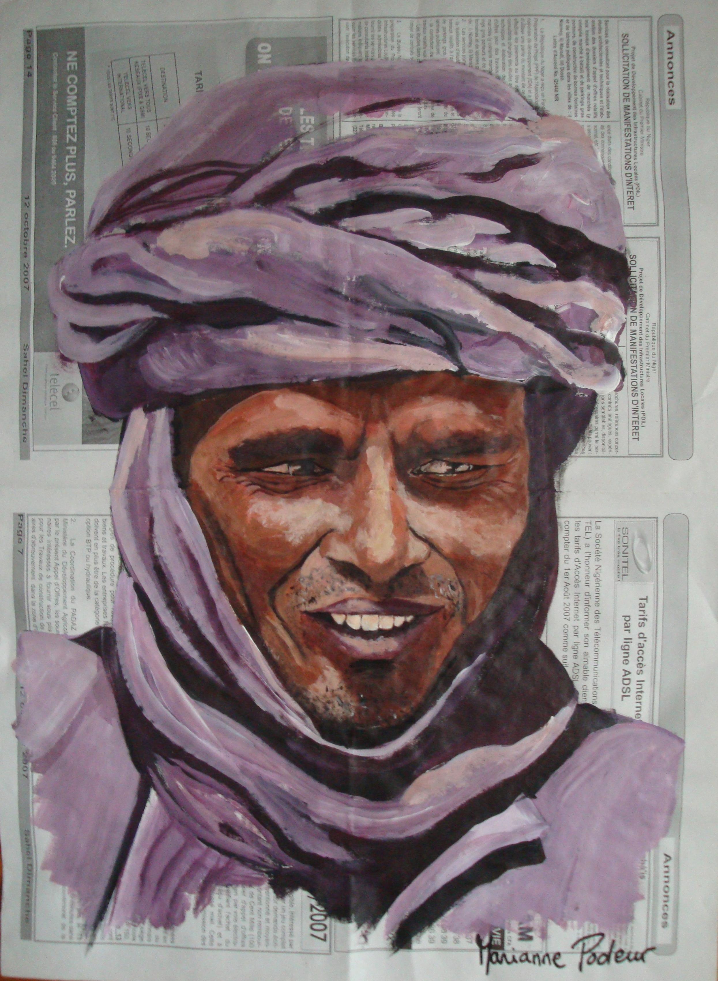 NIGER - Le peul